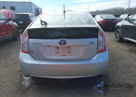 2012 Toyota Prius Five из США, поврежденный, VIN JTDKN3DUXC5429842